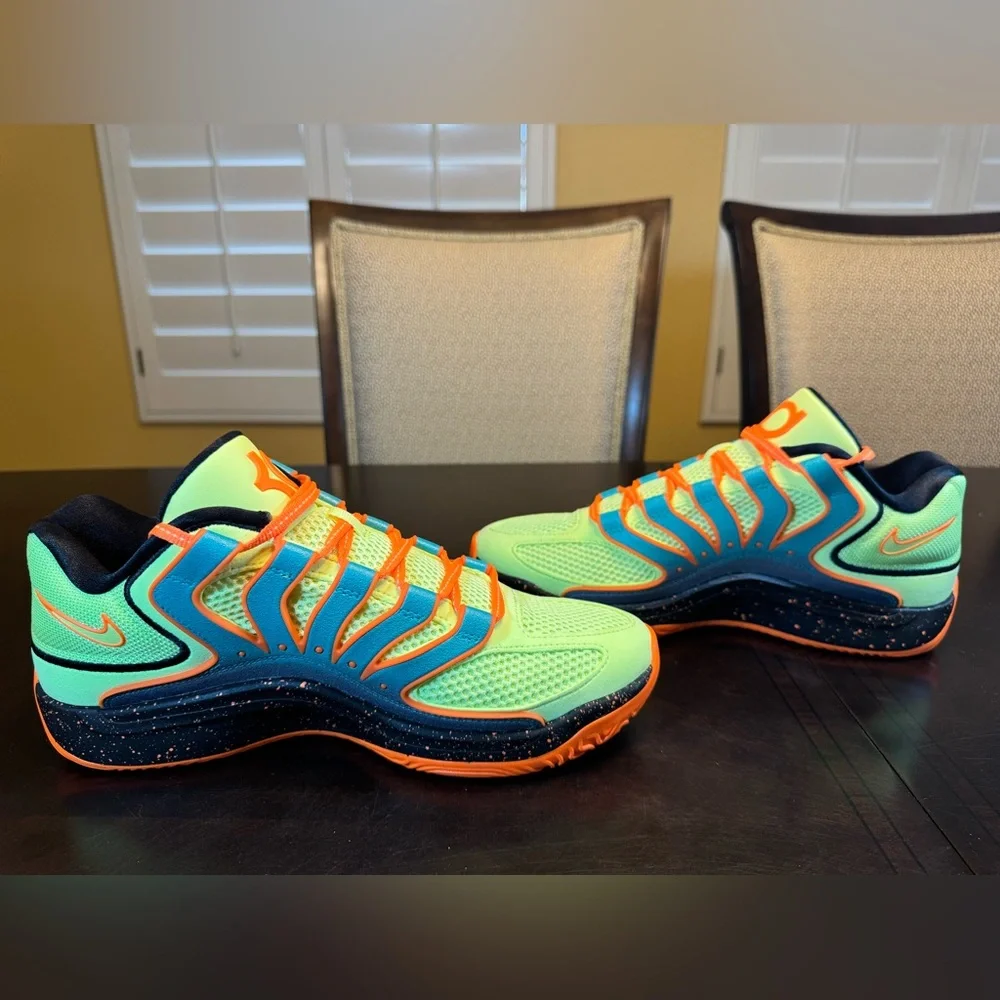 New Nike KD 18 Multicolor Basketball Sneakers Shoes Size US 11